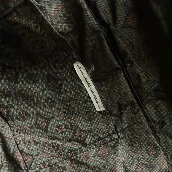 Black Woven vintage Handbag with acrylic handle - Picture 9 of 10